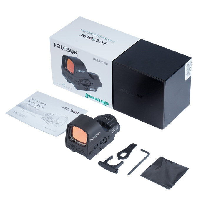 Holosun - Kolimator HE510C-GR Elite Multi Reticle Green Dot Czarny